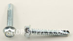 14 x 1 1/2", 3/8" Hex Size, TEKS Screws